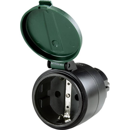 Sygonix RS-100 Wi-Fi Vägguttag Utomhus 3000 W