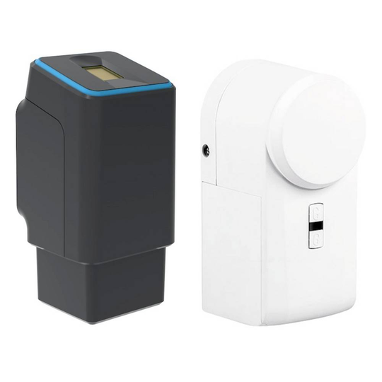 EKEY UNO 200024 Fingeravtryckssystem plus dörrlåsenhet Utanpåliggande 8.4 V IP54 Bluetooth-ready