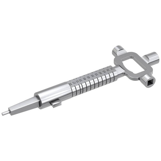 Basi 668N Universal-hylsnyckel Silver