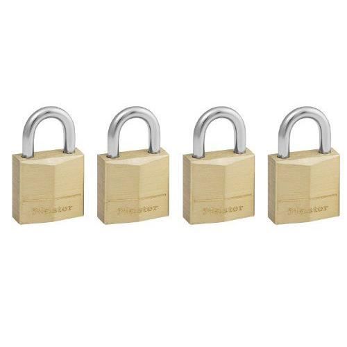 Master Lock 120EURQNOP 4 Mässingshänglås 20 mm