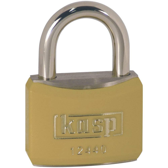 Kasp K12440YELA1 Hänglås 40 mm Guldgul Nyckel