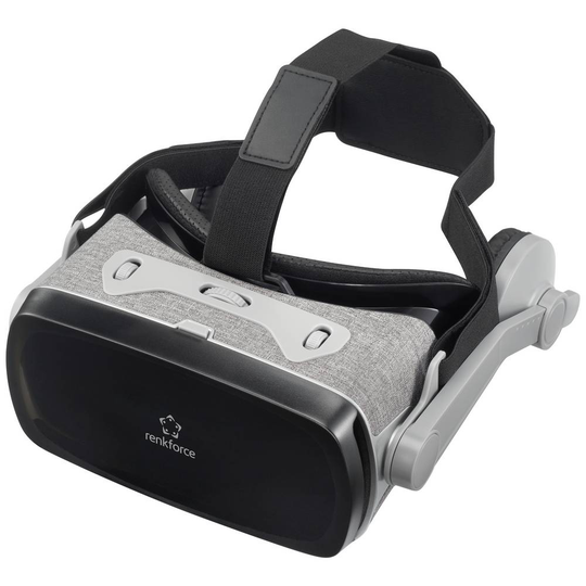 Renkforce RF-VRG-300 Svart-grå VR-glasögon