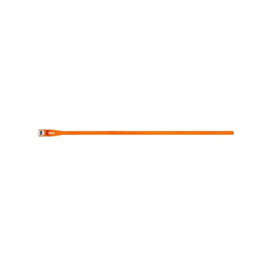 HipLok Z-Lok Pansar Återanvändbart Tie Bike Lock - 40cm Orange