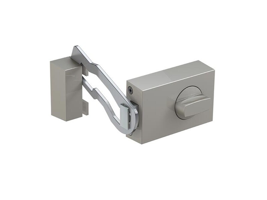 BASI KS 500-60, Utanpåliggande lås, Silver, 875 g, 65 mm, 26,5 mm, 128 mm