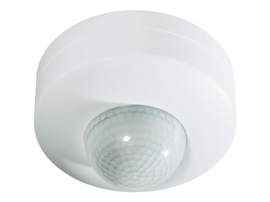 Renkforce 1296308 Vægbevægelsessensor Loft, Overflademonteret 360 ° Relæ Hvid IP20