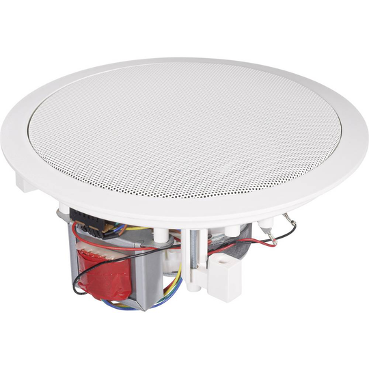 ELA-inbyggnadshögtalare Renkforce CL-165RT 80 W 100 V Vit 1 st