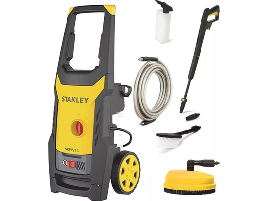 Stanley pressure washer 1400w pressure washer 110bar 390/h stanley plus acces