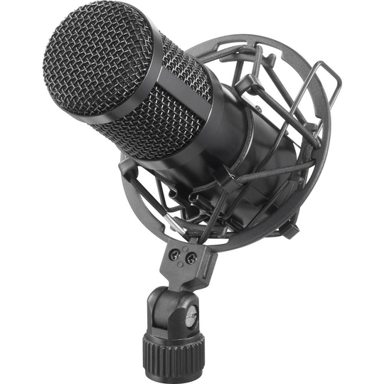 Renkforce RF-MIC-510 USB-mikrofon USB inkl. väska, inkl. spindel, inkl. vindskydd, inkl. kabel, inkl. mikrofonväska