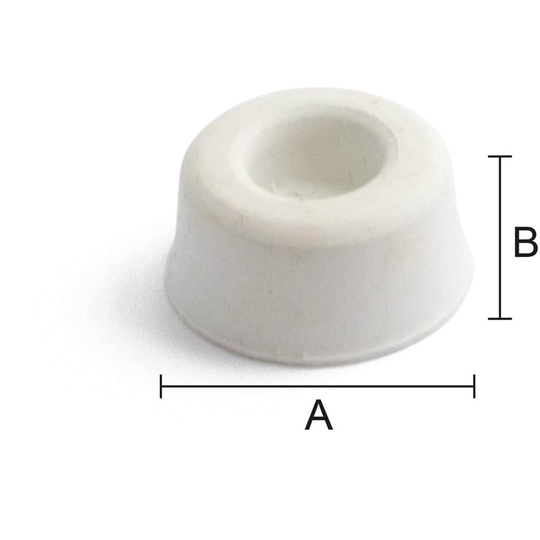 Gummibuffert 161 Grå SB Habo