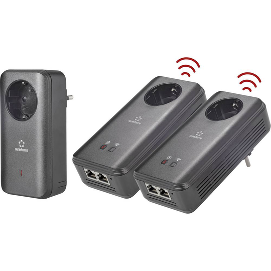 Renkforce PL1200D WiFi WiFi Nätverksset 1.2 GBit/s