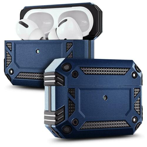 AirPod Pro GeCase Heavy Duty Shockproof Armor tective Cover (Blue)