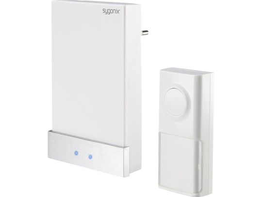 Sygonix 1417379 Trådløs klokke Komplet sæt Uden batterier