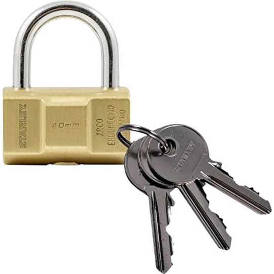 Stanley 81121 371 401 Hänglås 40 mm Nyckel