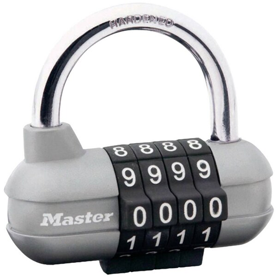 Master Lock P22164 Hængelås Sølv, Sort Kombinationslås