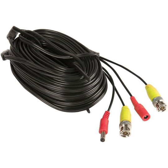 Yale BNC koaxialkabel 18m för CCTV-kamera (CCTV-kamera / DVR-inspelare)
