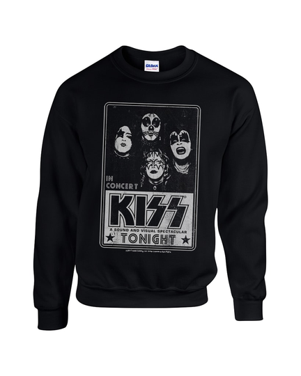 Kiss - Concert Poster Sweatshirt