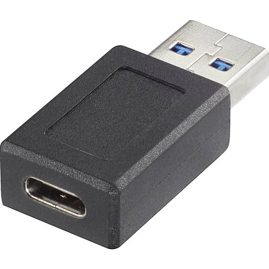 Renkforce USB 2.0 Adapter [1x USB 3.2 Gen 1 A hane (USB 3.1) - 1x USB-C® hona] Renkforce
