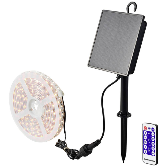 Sygonix Solcellsljusslang SY-5947264 LED 1.8 W N/A Transparent