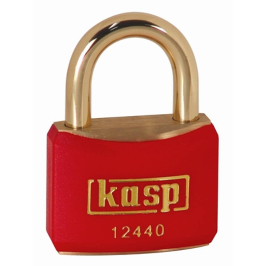 Kasp K12440REDD Hänglås 40 mm Guldgul Nyckel