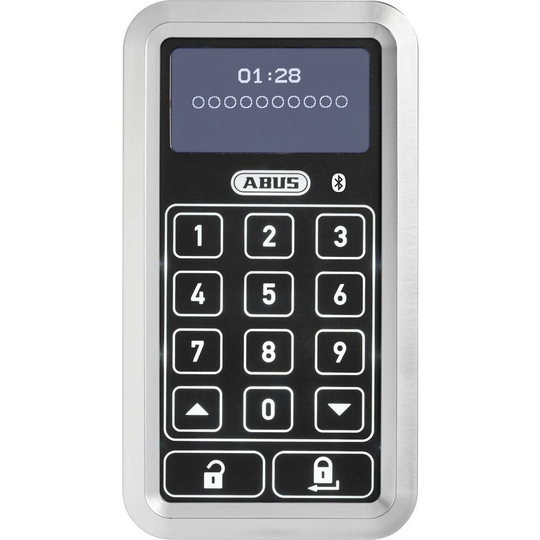 ABUS ABHT10133 Digital kodlås Uppbyggnad 6 V Bluetooth-ready