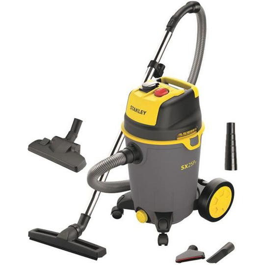 STANLEY VÅT- OCH DAMMDAMMARE 1200 W - 25 L - MED eluttag