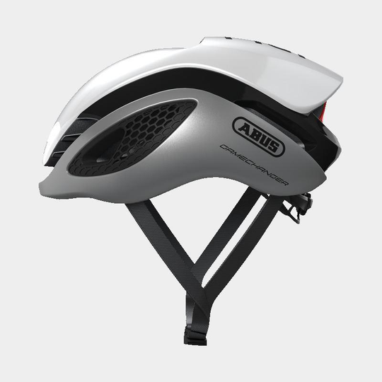 Abus GameChanger Silver White, Cykelhjälm