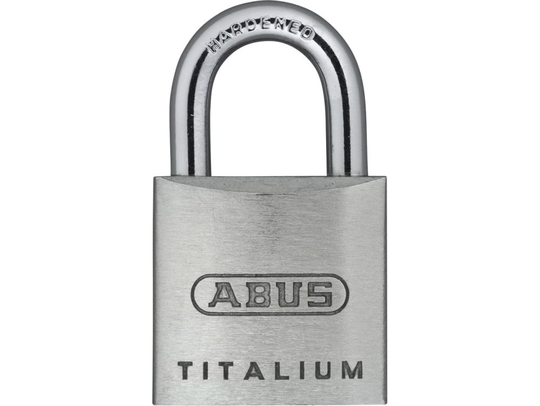 ABUS 64TI/20 B/DFNLI, Konventionellt hänglås, Tangentlås, Olika låsning, Gjuten aluminium, Härdat stål, 2 cm
