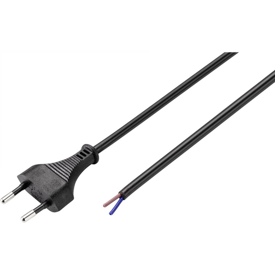 Sygonix SY-5044226 Ström Anslutningskabel Svart 1.50 m