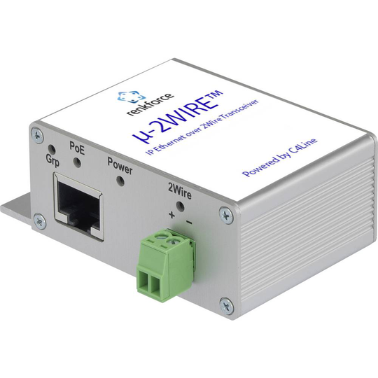 Nätverksförlängning Renkforce 2-tråds Räckvidd (max.): 300 m 200 MBit/s RF-3395610