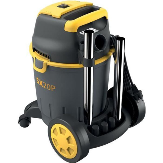 STANLEY VATTEN- OCH DAMMVAKUUM PÅ VAGNEN 1200 W - 20 L