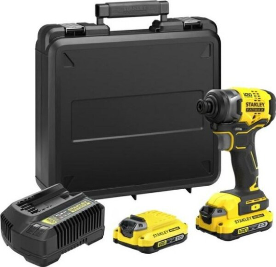 STANLEY SHOCK DRIVER 18V-V20 170Nm 2x2Ah + BOX SFMCF810D2K
