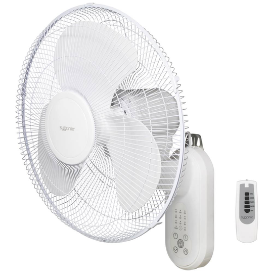 Sygonix Väggventilator 45 W (L x B x H) 335 x 535 x 430 mm Vit