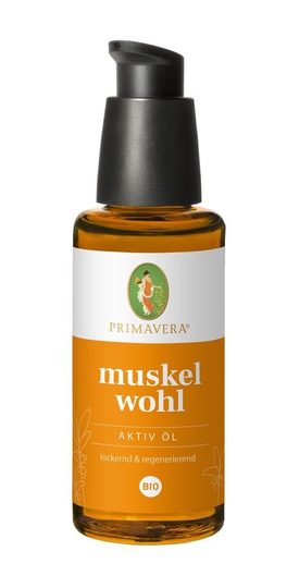 Primavera Muscle welfare aktiv olja ekologisk, 50ml