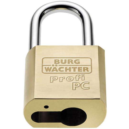 Burg Wächter Profi 116 PC 50 Hänglås Mässing Profilcylinder-hänglås