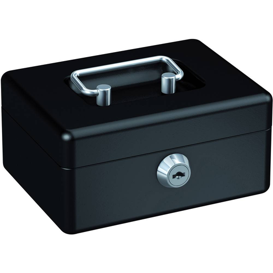 Basi 2100-0100-SCHWARZ Kassalåda (B x H x D) 125 x 60 x 95 mm Svart