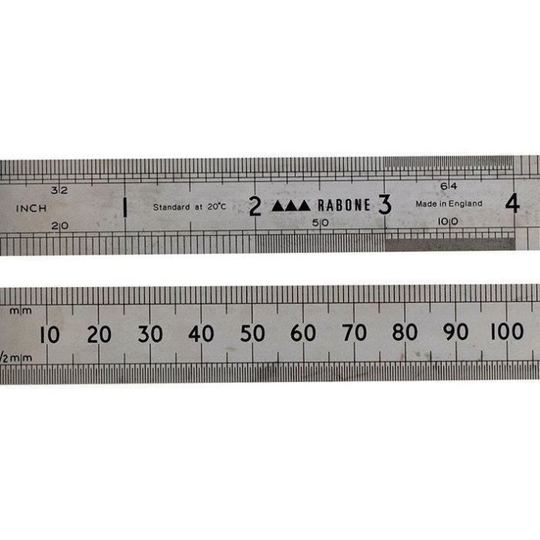 STANLEY Rostfri linjal 64R 300mm