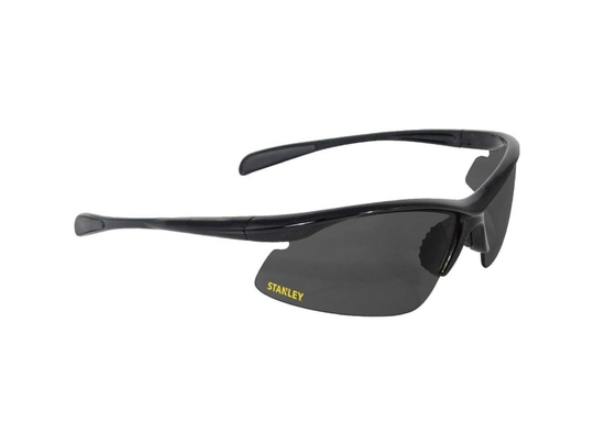 Stanley by Black & Decker Stanley 10 Base Curve Smoke Glasses SY150-2D EU Beskyttelsesbriller Sort DIN EN 166