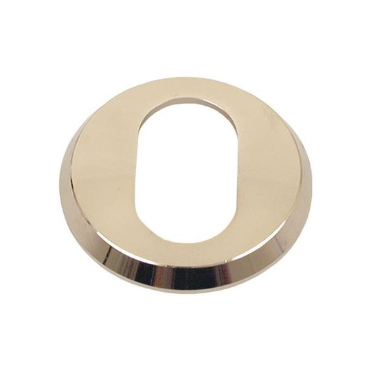 ASSA 412700110002 Cylinderring till oval cylinder, 6 mm Förnicklad