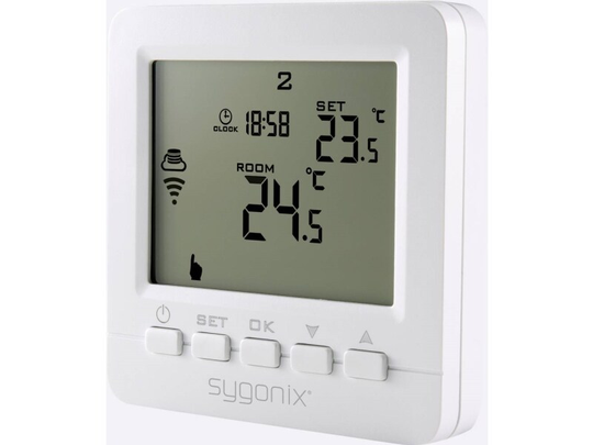 Sygonix Trådløs rumtermostat Planforsænket Udendør 5 til 35 °C
