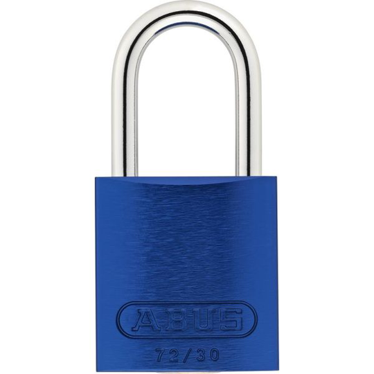ABUS 72/30 Hänglås 64,5 x 32 mm, aluminiumoxiderad Blå