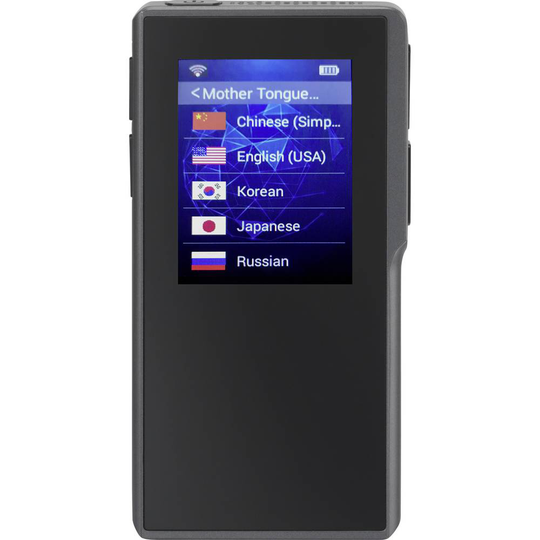Renkforce Mobil tolk Tyska, Engelska, Franska, Italienska, Spanska, Grekiska, Tjeckiska, Danska, Holländska, Finska, Bulgariska, Ungerska, Norska,