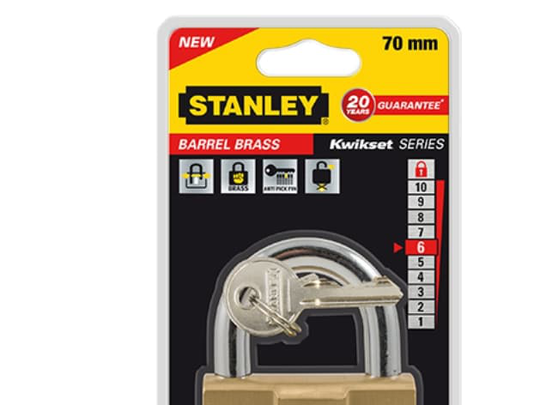 Stanley S742-048, mässing, Rostfritt stål, mässing, Rostfritt stål, 1 styck