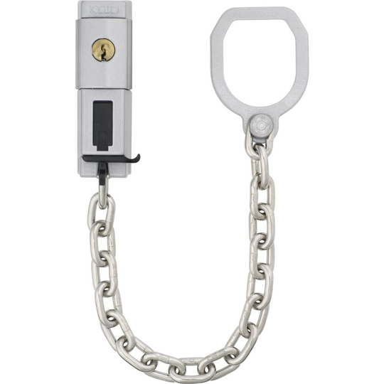 ABUS ABTS21542 Dörrkedja med kopplingsring Silver
