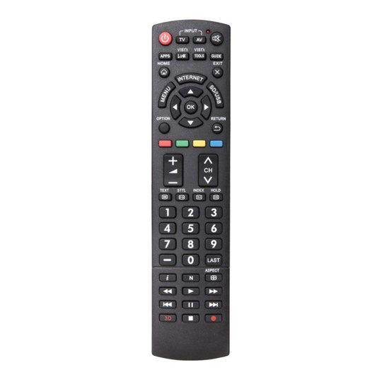 Luxorparts Fjärrkontroll för Panasonic-TV
