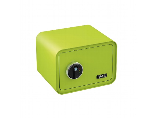 BASI mySafe 350, Fristående kassaskåp, Grön, Elektronisk, Fingeravtrycksläsare, Batteri, AA, 350 mm