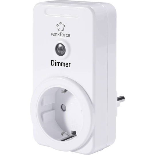 RS2W Fasdimmer Mellanplugg 1 kanal Bryteffekt (max.) 300 W Trådlös - Sändare räckvidd max. 150 m