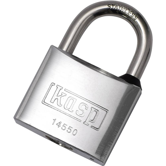 Kasp K14540D Hänglås 40 mm Rostfritt stål Nyckel