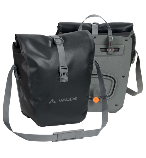 Vaude Aqua Front 28L | Cykelväskor 2-pack Svart