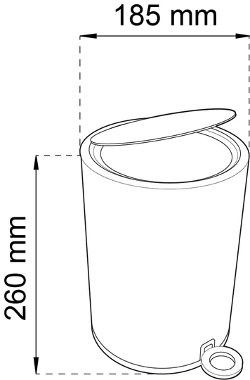 Pedalhink Habo Blossom 3L Vit