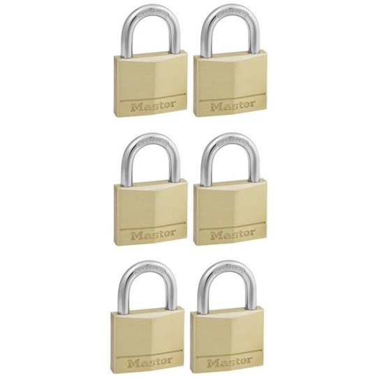 Master Lock P22214 Hængelås Identiske Guld, Sølv Nøglelås